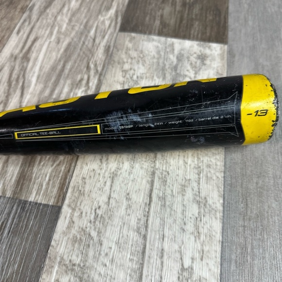 Easton Official Teeball Black Bat, Model TB13SP, 24”, 11oz - Picture 3 of 7